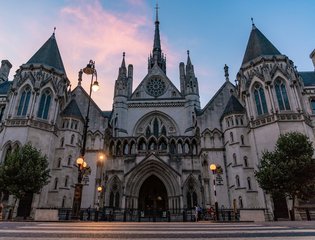 The Royal Courts of Justice in London